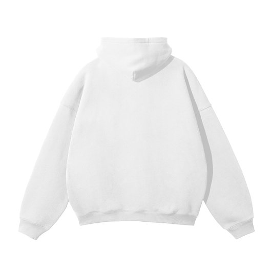 SERVANT OF GOD "BOLD" WHITE OVERSIZE HOODIE